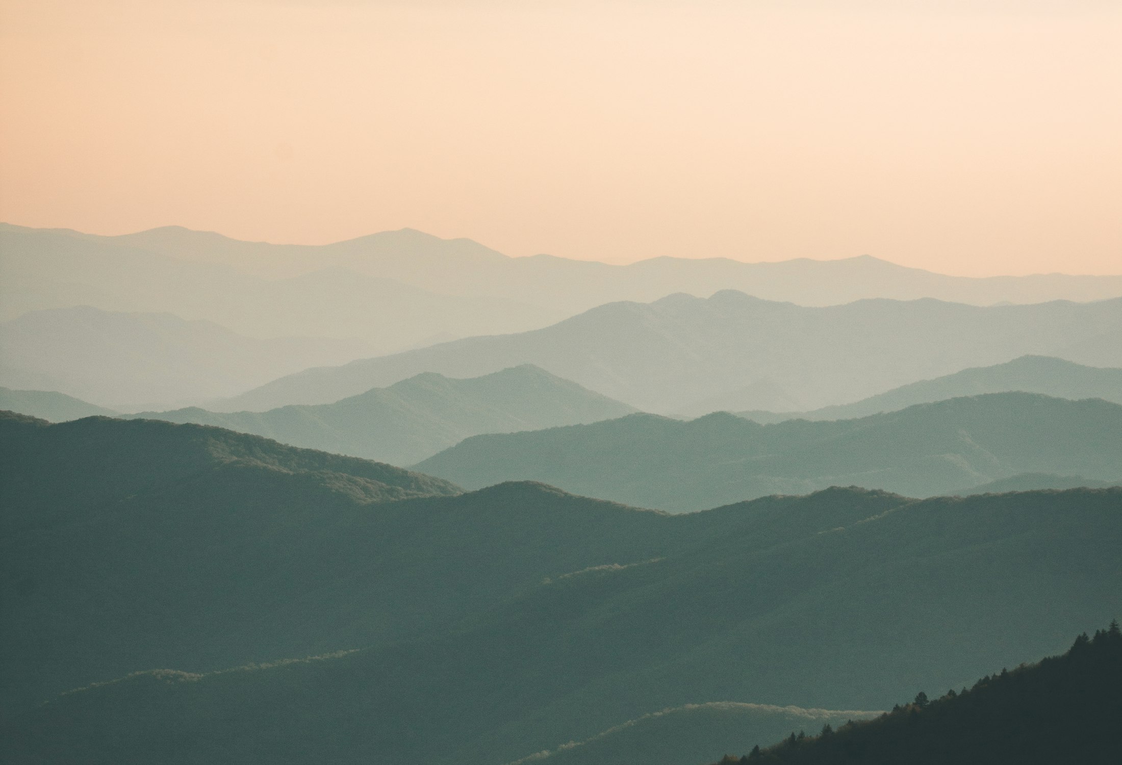 Alpine mountain lake landscape